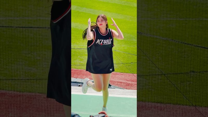 해리님이 말아주는 안현민 응원가 #김해리 #김해리치어리더#ktwiz #kt위즈 #kt위즈치어리더