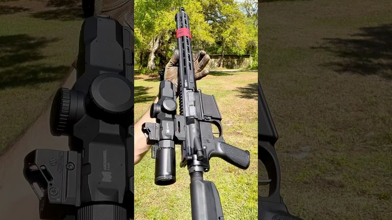 First Shots: Saint AR10 with the new Monstrum LPVO