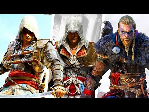 ASSASSIN'S CREED - ВСЕ ТРЕЙЛЕРЫ  (2007-2023)