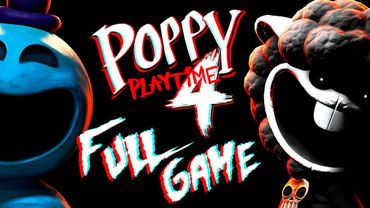 Poppy Playtime Chapter 4 Full Gameplay Walkthrough | No Commentary | 4k
