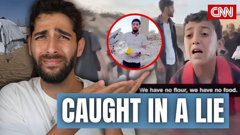 CNN Tries Filming Palestinian Propaganda Video in Gaza, Then Gets Exposed on Live TV! (Part 1)