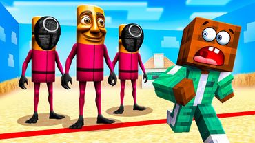 😱 МЫ ЕДВА ВЫЖИЛИ, КОГДА ДРУГ СЛОМАЛ ИГРУ В КАЛЬМАРА В МАЙНКРАФТ!