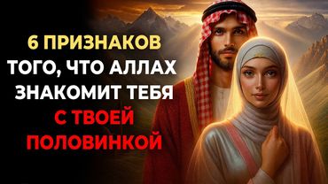 ШЕСТЬ ЗНАКОВ ОТ АЛЛАХА, что вы скоро встретите свою любовь. Пятый вы игнорируете.
