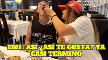 EMIKUKIS SE EMOCIONA DÁNDOLE DE COMER A GLOGLO