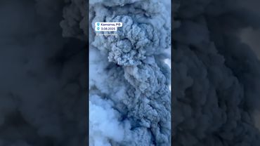 Вулкан Крашенинникова на Камчатке извергается впервые за 450 лет - вероятно, из-за землетрясения