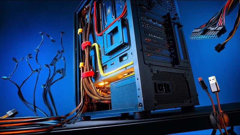 Как сделать кабель-менеджмент внутри ПК и вне его? Понадобятся: стяжки, хомуты, органайзеры.