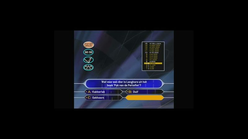 #millionaireshorts - PUK VAN DE PETTERFLET?!