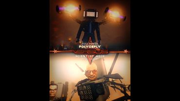 Large Tv man vs Scientist toilet || #skibiditoilet #fyp #foryou #edit #shorts #vs || 1 v 1 wis edit