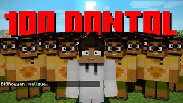 Aku Diburu 100 DONTOL BEBAN Di Minecraft!!