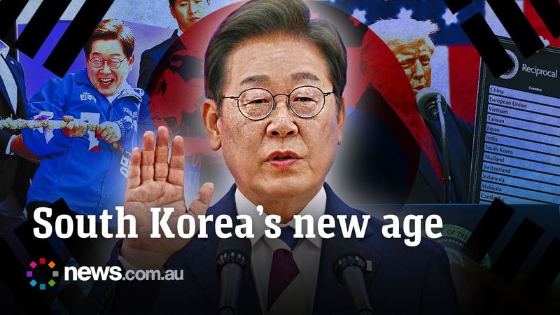 South Korea President Lee vows to revive democracy and economy