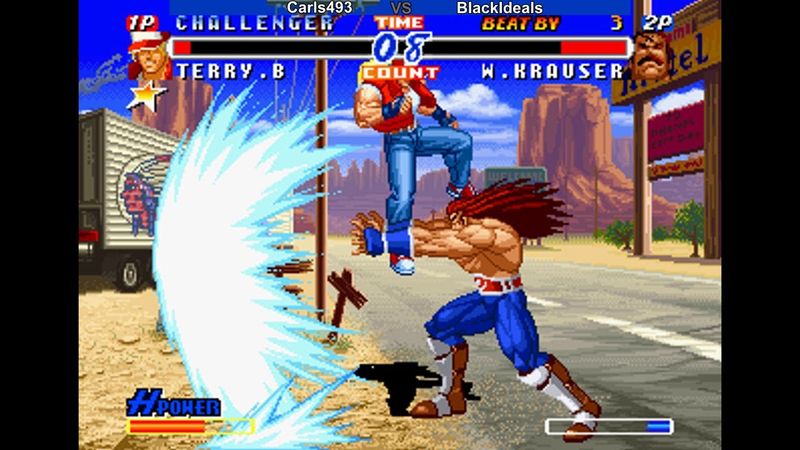 Real Bout Fatal Fury 2 (Fightcade): Match #10: Carls493 Vs. BlackIdeals (32 Matches)