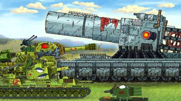 Все Советские монстры vs Густав - Мультики про танки