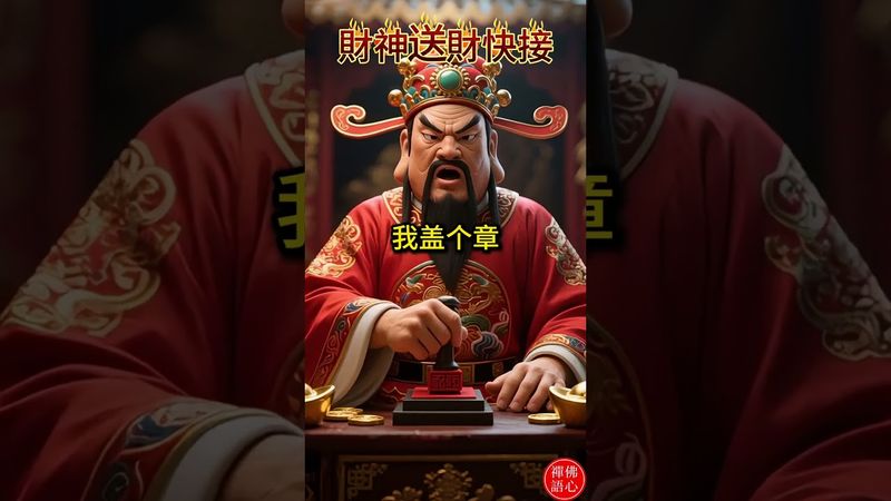 【財神蓋章送橫財！】留下姓氏就能接住好運！🔥快留言！#生肖 #十二生肖 #運勢 #生肖運勢 #玄學 #風水 #命理 #shorts #人生感悟 #易经 #生肖命理 #正能量 #国学文化