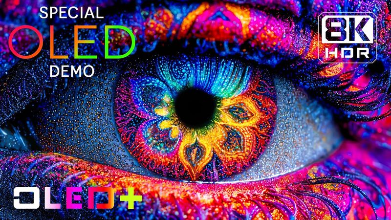 BEST OLED TEST - Timeless World in 8K HDR | Dolby Vision™