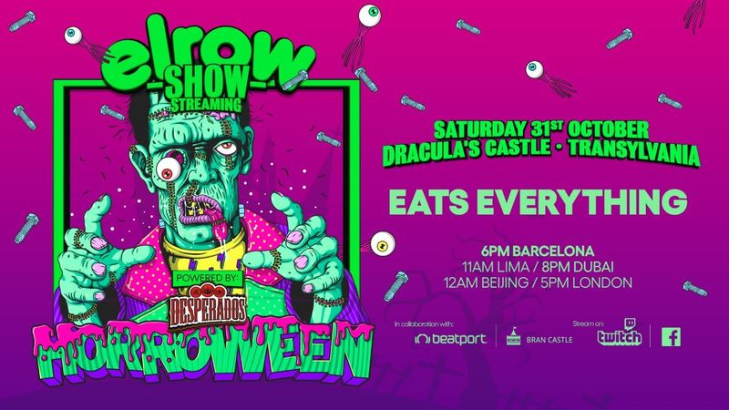 ​@beatport x @elrowofficial present: Horroween with Eats Everything | Dracula's Castle | Transylvania