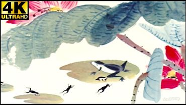 4K彩色修复《小蝌蚪找妈妈》1960年 经典水墨动画片 第一届中国电影百花奖上荣获最佳美术片奖