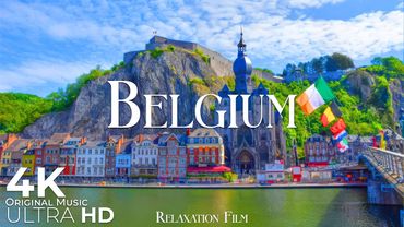 Belgium 4K • Beautiful Nature Relaxation Film with Deep Peaceful Music