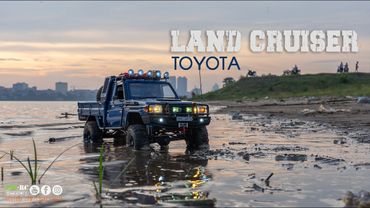 E3S-RC/ Killerbody Toyota Land Cruiser LC70 Scale 1/10 Hard Body RC TRAIL