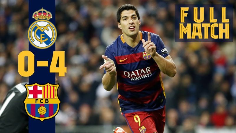 FULL MATCH: Real Madrid - Barça (2015) Thriller in El Clásico!
