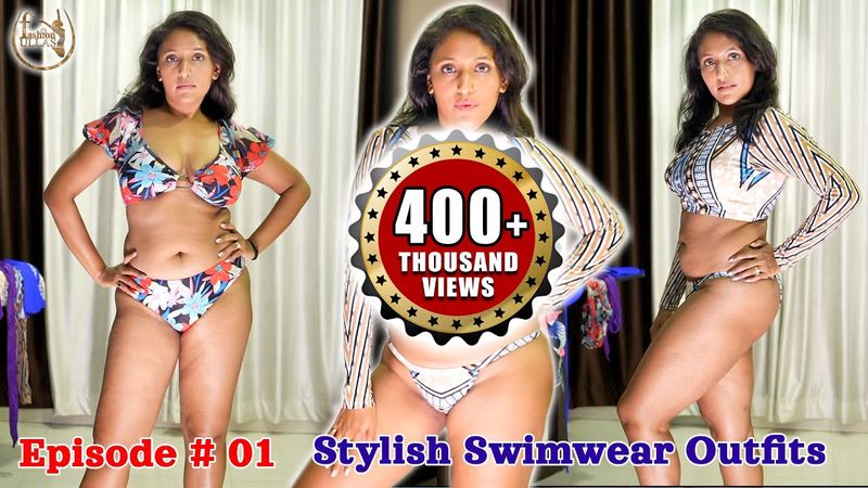 SMITA SANA | STYLISH SWIMWEAR OUTFITS | EPISODE # 01 | FASHION ULLAS | FASHION VLOG