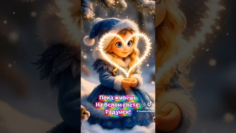 Пока живёшь на белом свете радуйся🥰