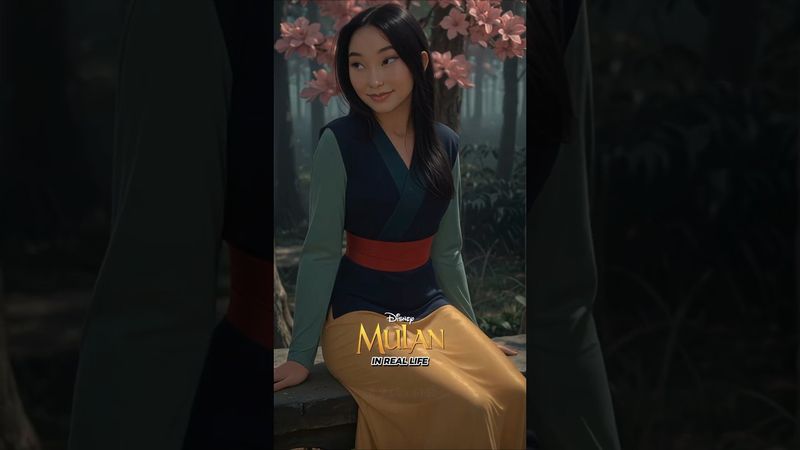 A DAUGHTER. A SOLDIER. A LEGEND. ⚔️😱 Would you watch this live-action Mulan? #mulan #disney