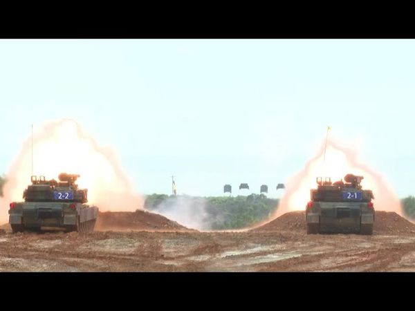 Taiwanese army holds live-fire drills in face of China threat | AFP