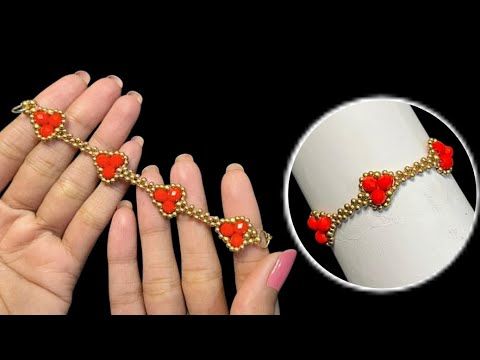 how to make this beautiful bracelet…❤️￼