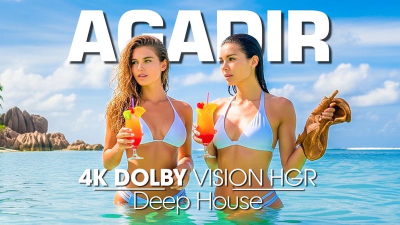 4K Agadir Beach Mix 2025 🍓 Best Tropical Deep House & Chill Out Music | Imagine Deep