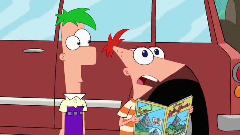 Phineas and Ferb S2 E1 The Lake Nose Monster 1/5