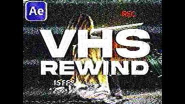 How to Create the VHS REWIND EFFECT in After Effects (NO PLUGINS)