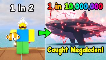 Went From Noob To Master In Fish It Roblox! Caught Rarest Secret Megalodon!