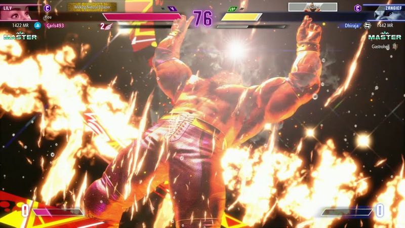 Street Fighter 6: Match #978  (Ranked): Carls493 (Lily) Vs. Dhiraja (Zangief)