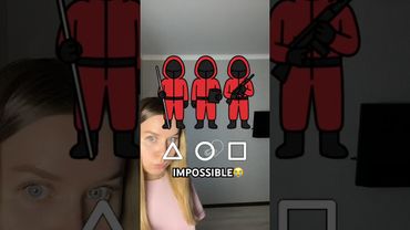 Squid Game Challenge🆘😭IMPOSSIBLE😭#shorts