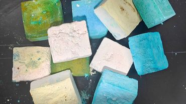 Colourful homemade blocks Collab with sweet lady❣️ @ASMRhours   | Bonus