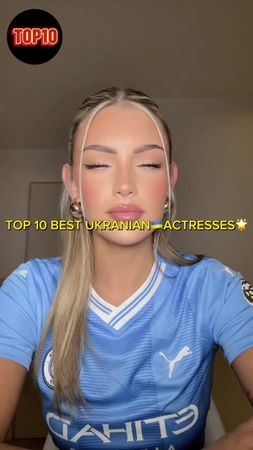 TOP 10 BEST UKRANIAN🇺🇦ACTRESSES🌟