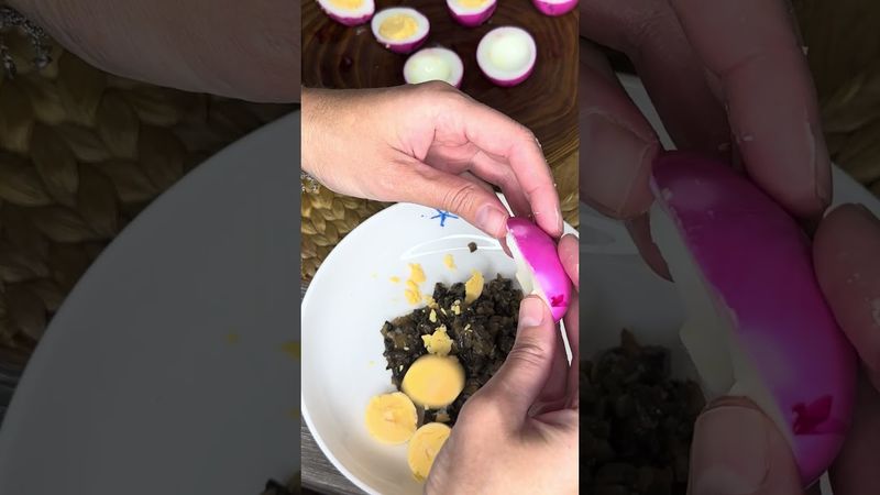 Яйца фаршированные #рекомендации#рек