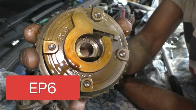 Замена сальники клапанов и цепи ГРМ. PEUGEOT 308 1.6 VTi 16v 120 (EP6