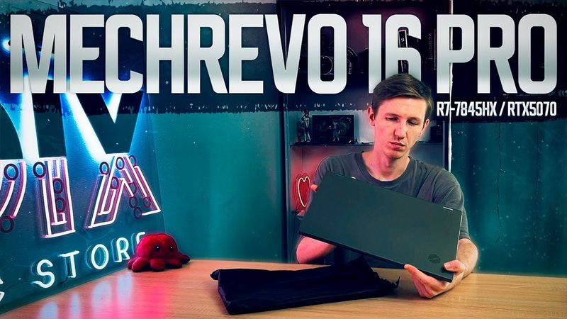 Обзор ноутбука Mechrevo 16 Pro на R9-7845HX и RTX5070 #mechrevo #5070 #ryzen7