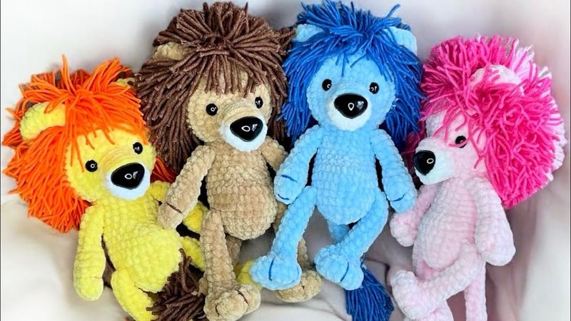 Львенок крючком // Часть 2 // мастер-класс