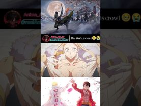 Humans Kill his love soo he did this 😈