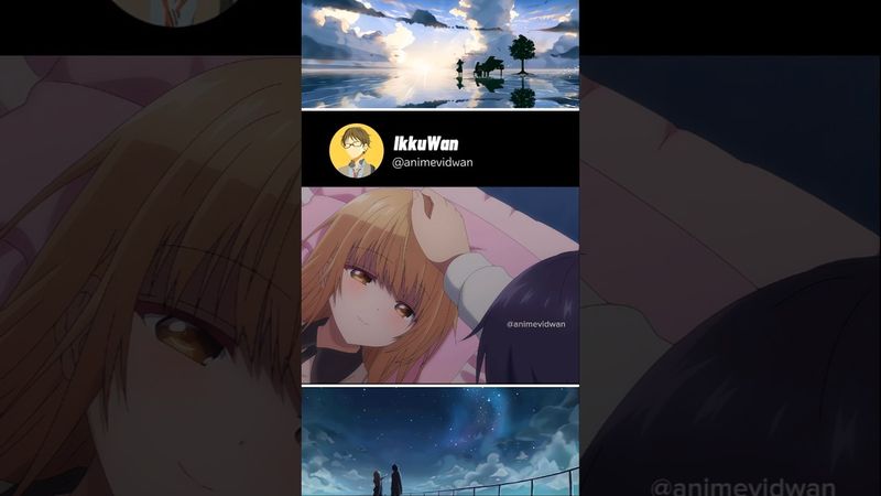 Sleepy Mahiru is so cute😆 [ The Angel Next Door Spoils Me Rotten ]