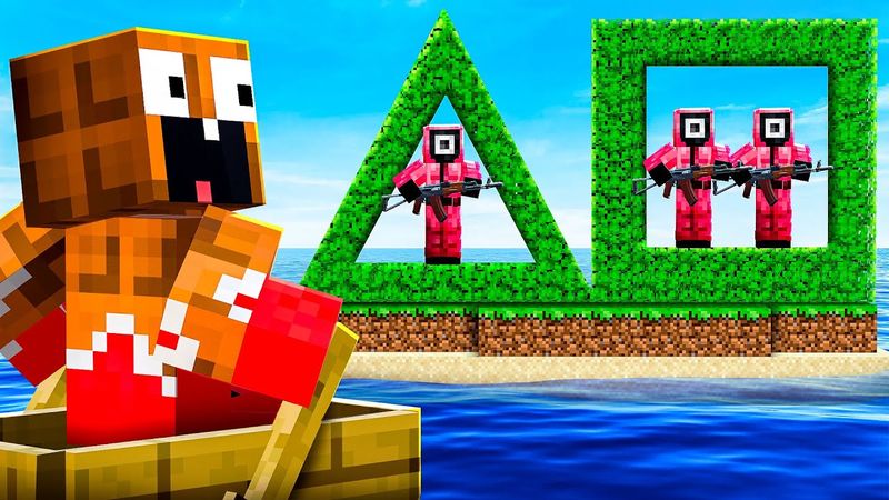 МЫ НАШЛИ ОСТРОВ КАЛЬМАРА В МАЙНКРАФТ!