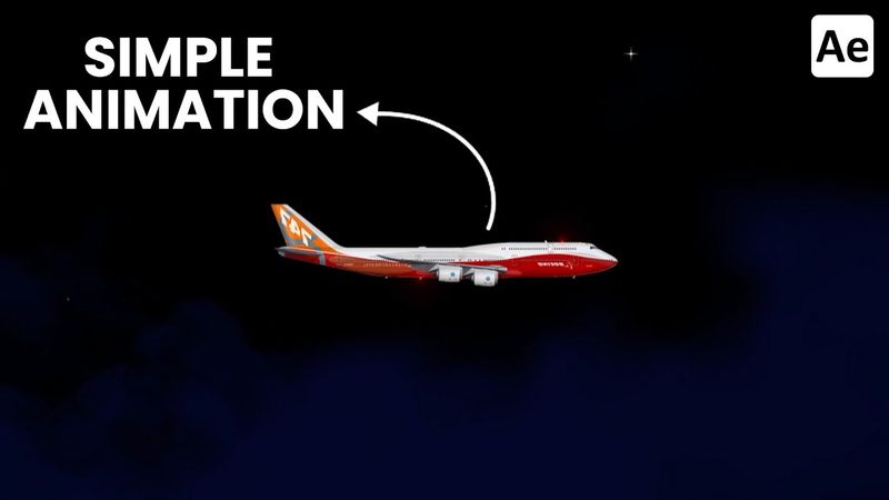 Create a Simple Plane Animation in After Effects