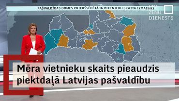Viens, divi trīs – mēru vietnieku skaits pašvaldībās atšķirās