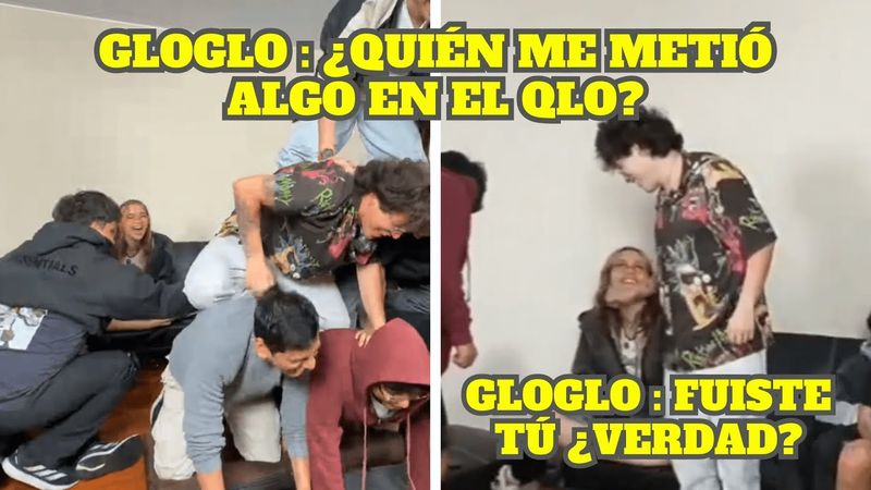 MACA LE METE ALGO EN EL QLO A GLOGLO Y PIENSA QUE FUE EMIKUKIS