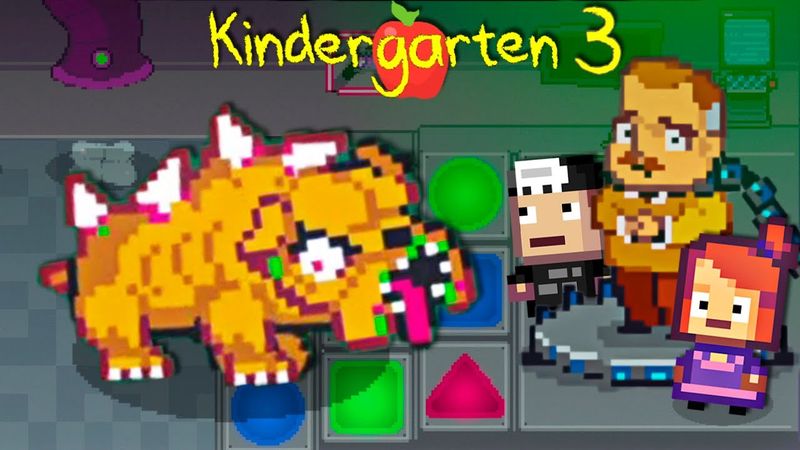 ТАК ЧТО ЖЕ СЛУЧИЛОСЬ В ПОНЕДЕЛЬНИК? ► Kindergarten 3 #7 Прохождение