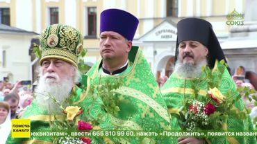 В Троице-Сергиевой лавре в День Святой Троицы состоялось Патриаршее богослужение
