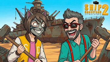 СЛОМАЛИ ОГРОМНЫЙ КОРАБЛЬ! СКОЛЬКО МАТЕРИАЛОВ ПОЛУЧИЛИ? Ship Graveyard Simulator 2