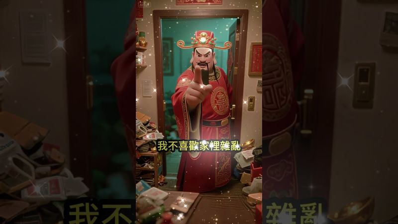 財神：想八月發財？先把家裡收拾乾淨！ #易经 #人生感悟 #運勢 #正能量 #十二生肖